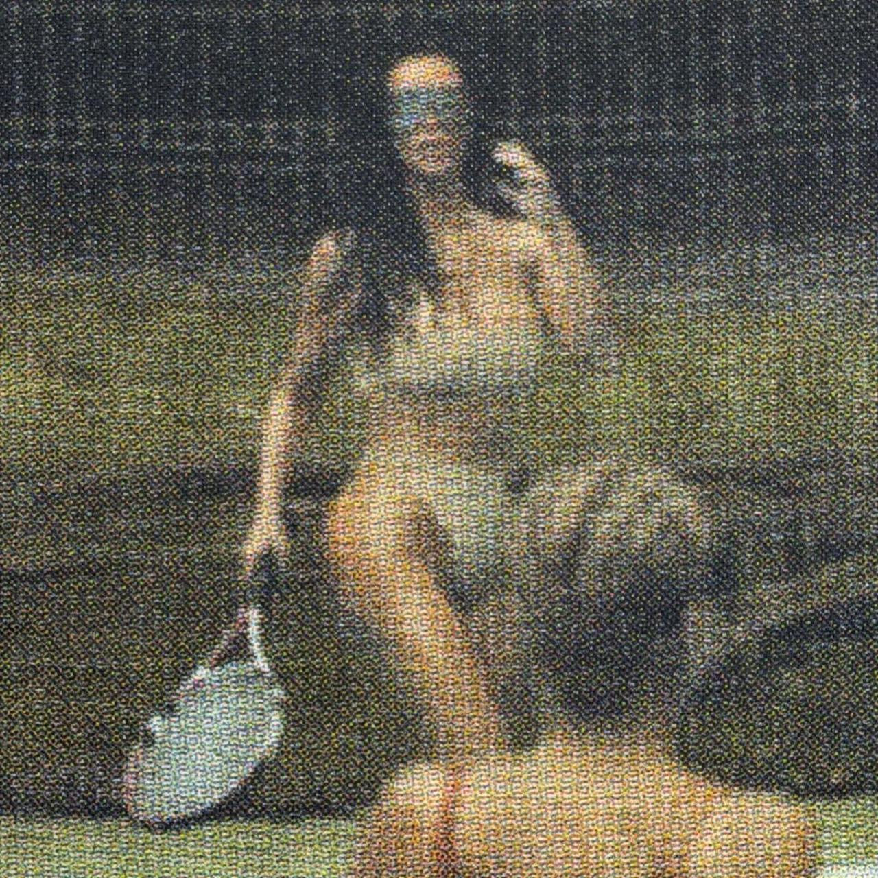 Kanye West x Saint Pablo x Kim Kardashian tennis long sleeve white shirt XL