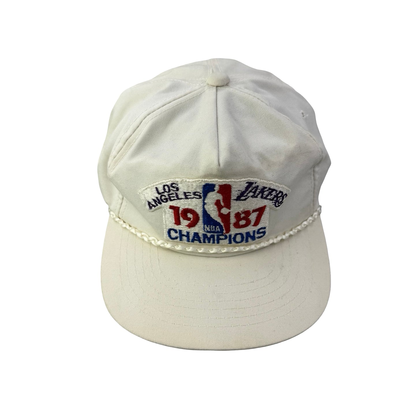Vintage 80s 1987 LA Los Angeles Lakers Champions Hat