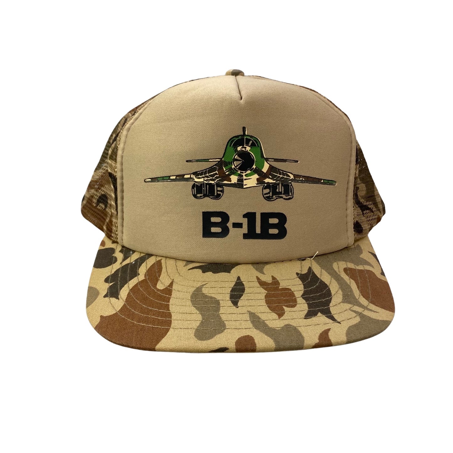 Vintage B-1B Bomber Military Trucker Hat