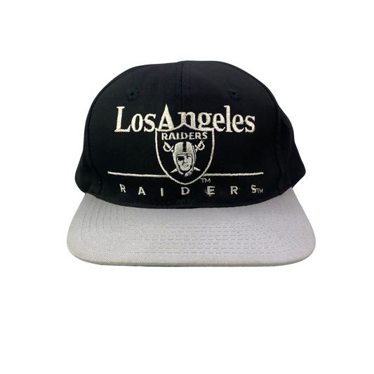 Vintage 90s LA Raiders Eastport Hat - A