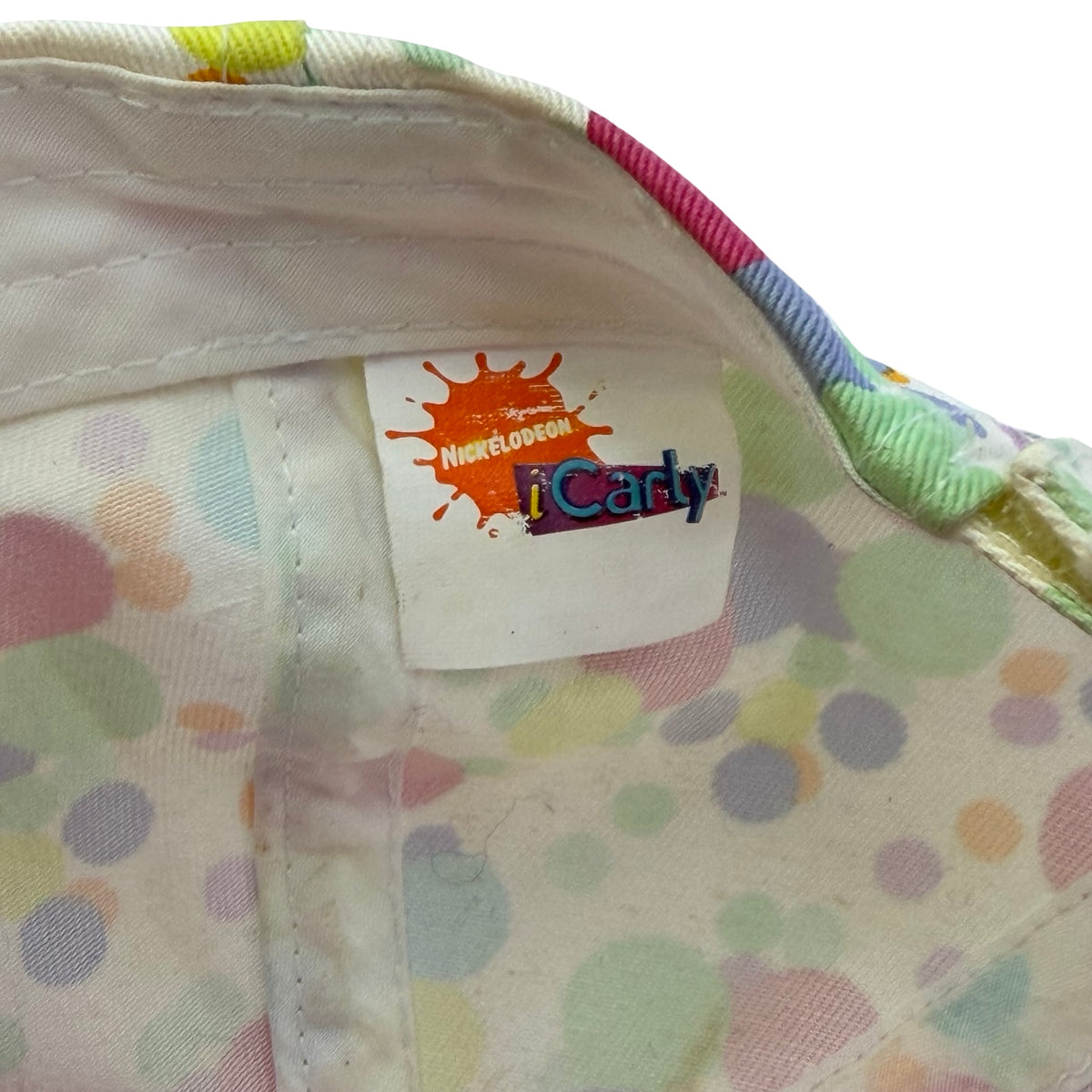 2000s Nickelodeon iCarly "Miranda Cosgrove" Rhinestone TV Show Promo Hat - YOUTH