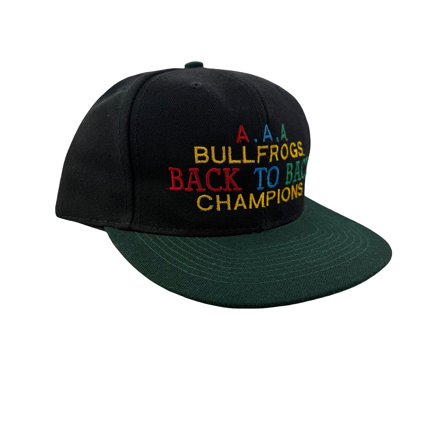 Vintage 90s AAA Bullfrogs Champions Hat
