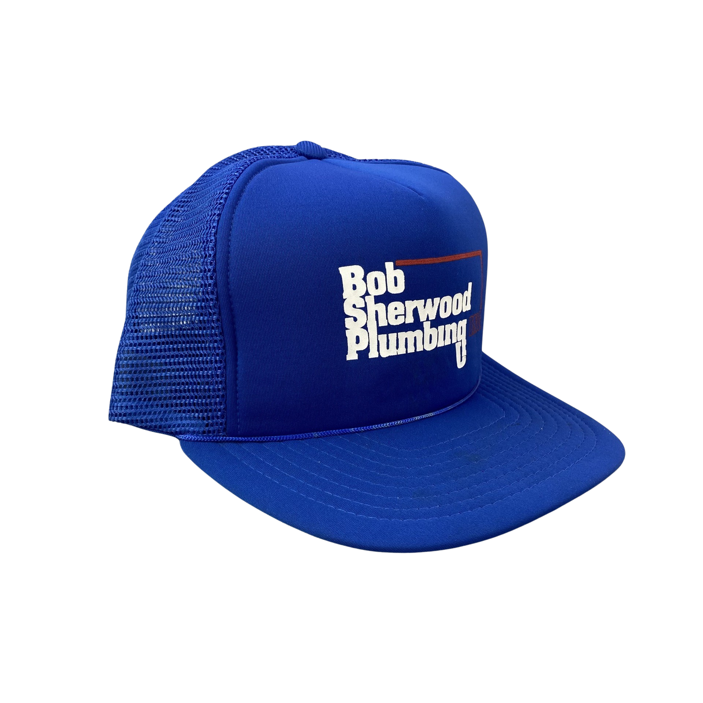 Vintage Trucker Hat - Bob Sherwood Plumbing