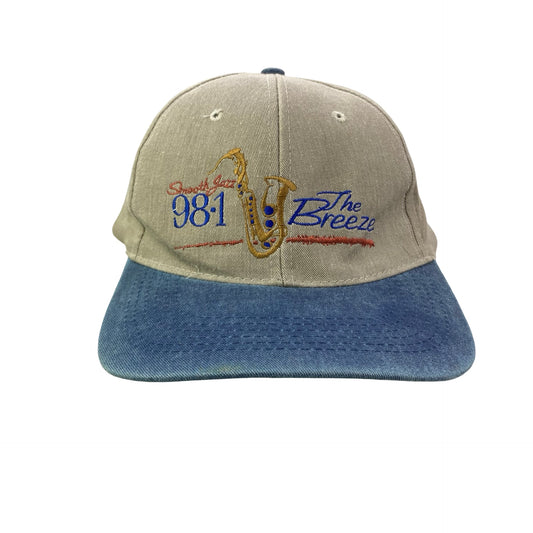 Vintage The Breeze 98.1 Smooth Jazz Radio Promo Hat
