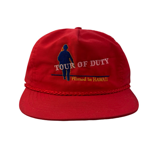 Vintage Tour of Duty Movie Promo Rope Cord Hat