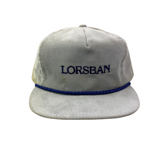 Vintage 80s 90s Lorsban Corduroy Hat