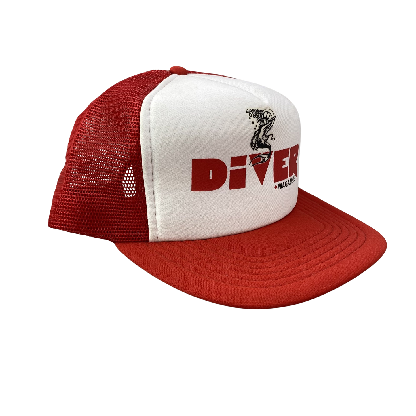 Vintage Trucker Hat - Diver Magazine