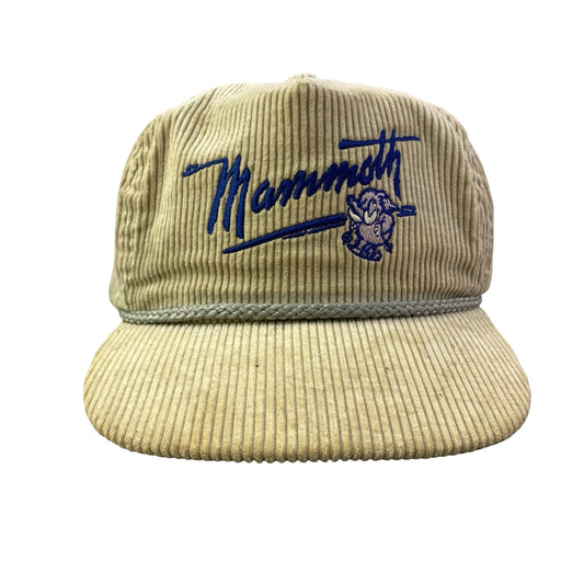 Vintage Mammoth Mountain Corduroy Hat