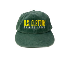 Load image into Gallery viewer, Vintage 90s US Customs Classified TV Series Promo Hat
