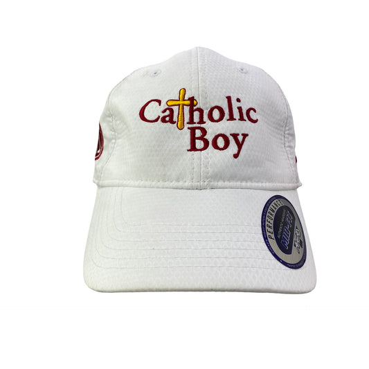 2018 Catholic Boy Horse Racing Dad Hat - B