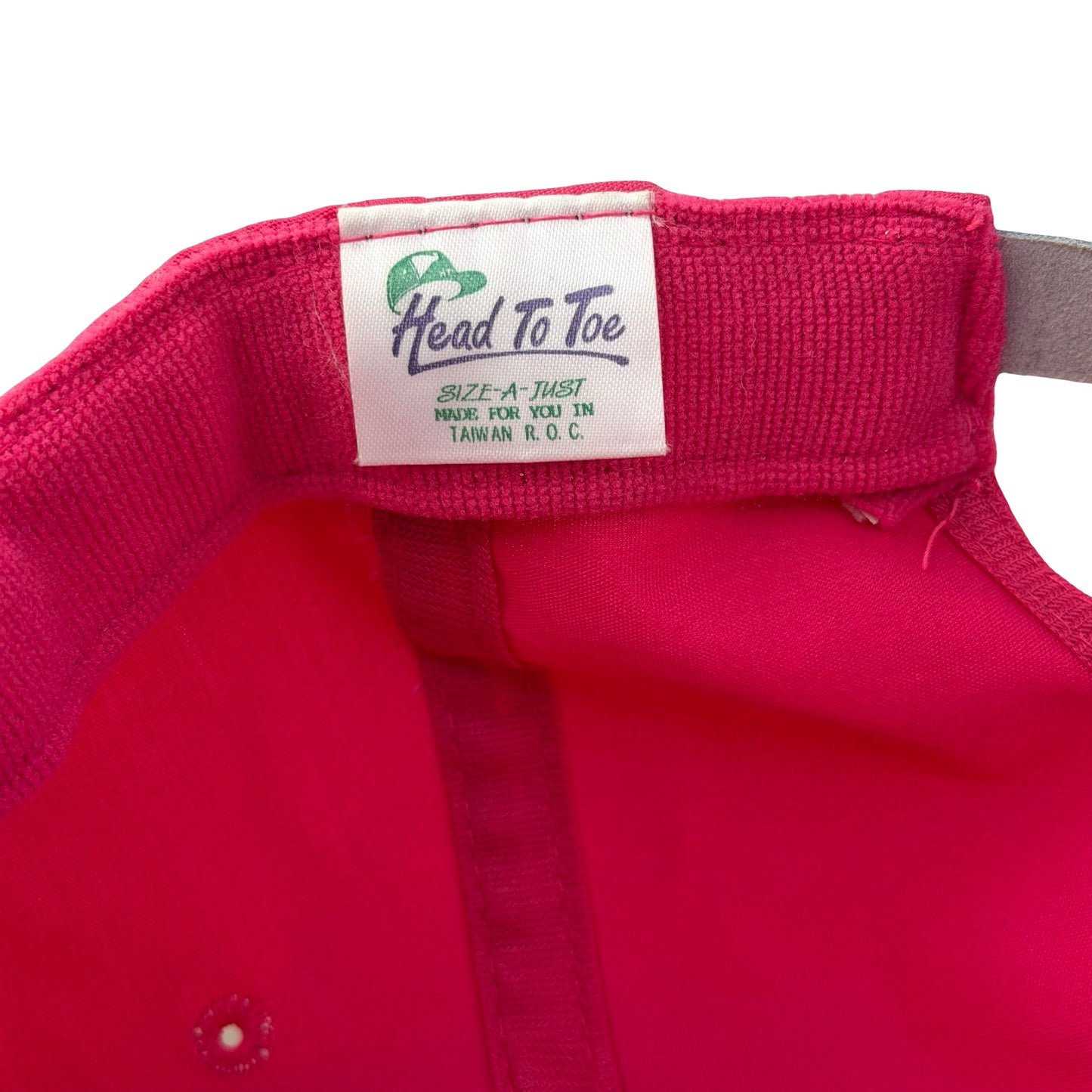 Vintage Erickson Air Crane Company Rope Cord Pink Hat