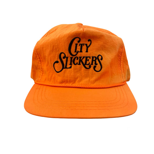 Vintage 90s City Slickers Nylon Cord Rope Hat