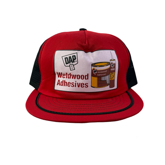 Vintage 90s DAP Weldwood Adhesives Trucker Hat