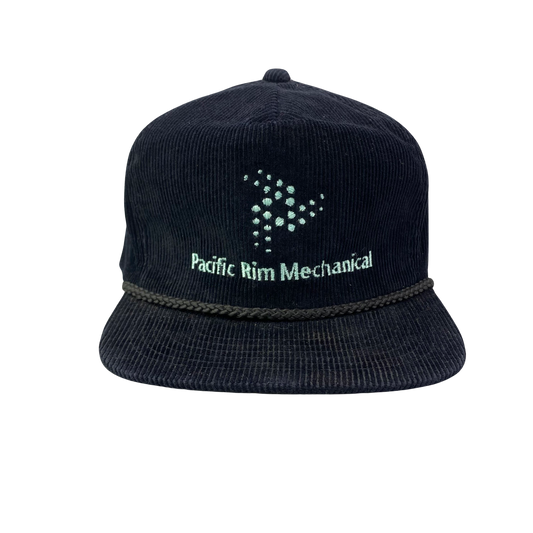 Vintage 80s 90s Pacific Rim Mechanical Corduroy Hat