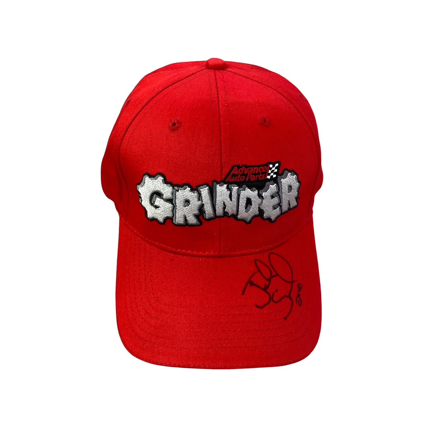 Monster Jam Grinder Autographed Hat - B