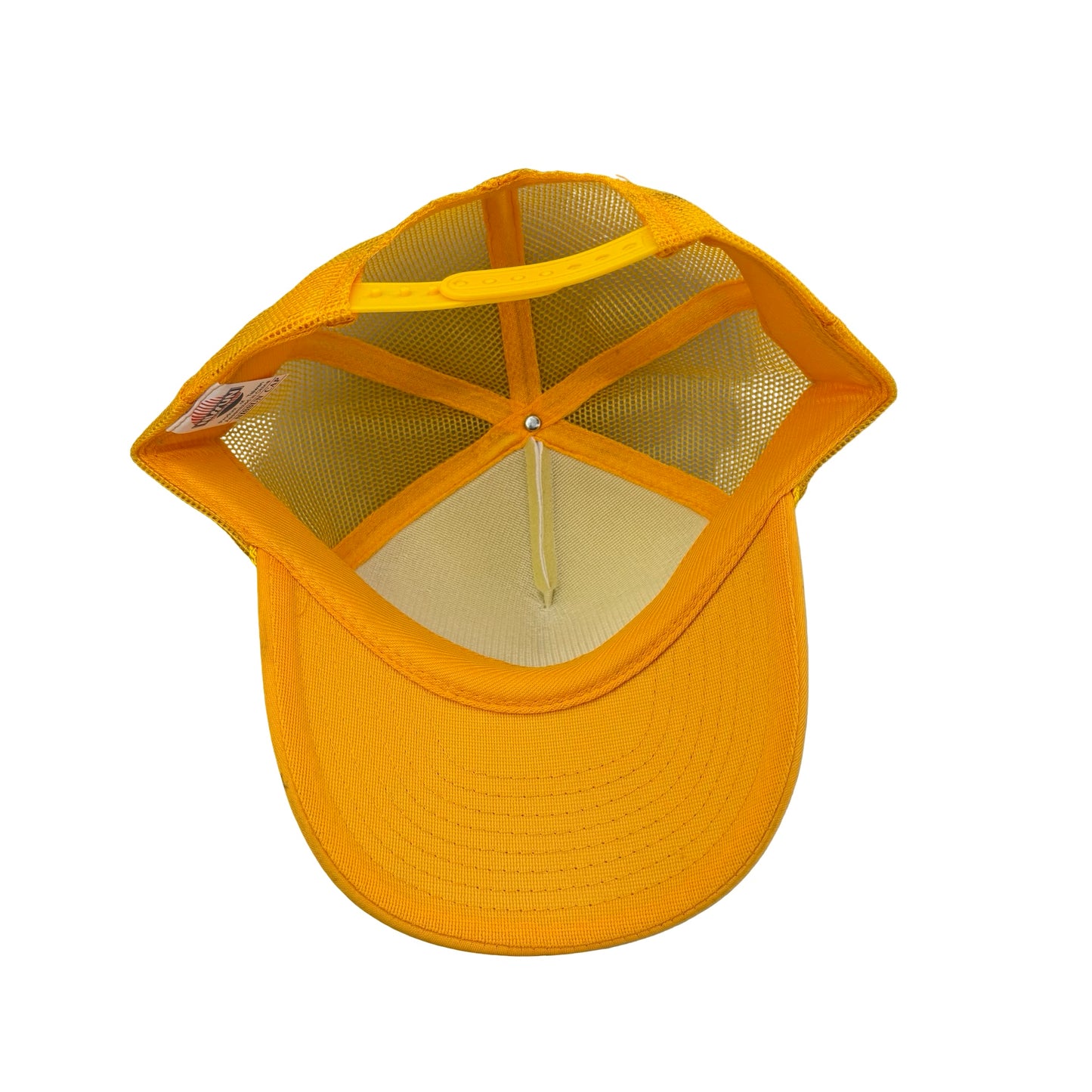 Vintage 2000s Y2K James Brown Trucker Hat - Yellow