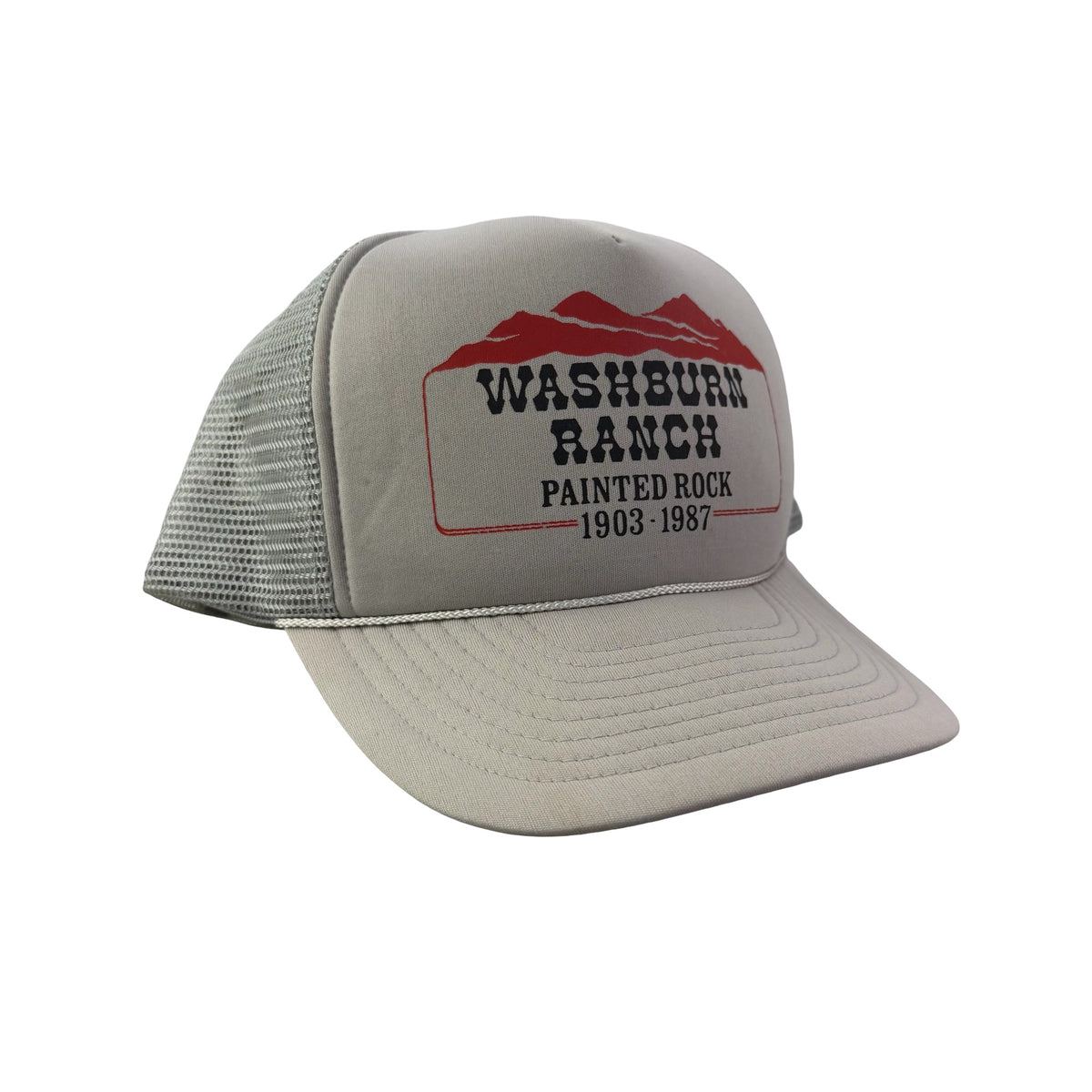 Vintage 90s Washburn Ranch Trucker Hat