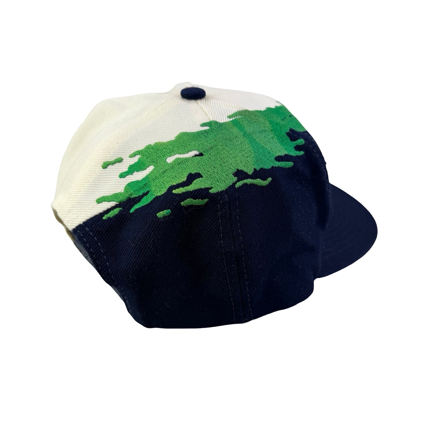 Vintage 90s Notre Dame Fighting Irish College x Logo Athletic Splash Hat