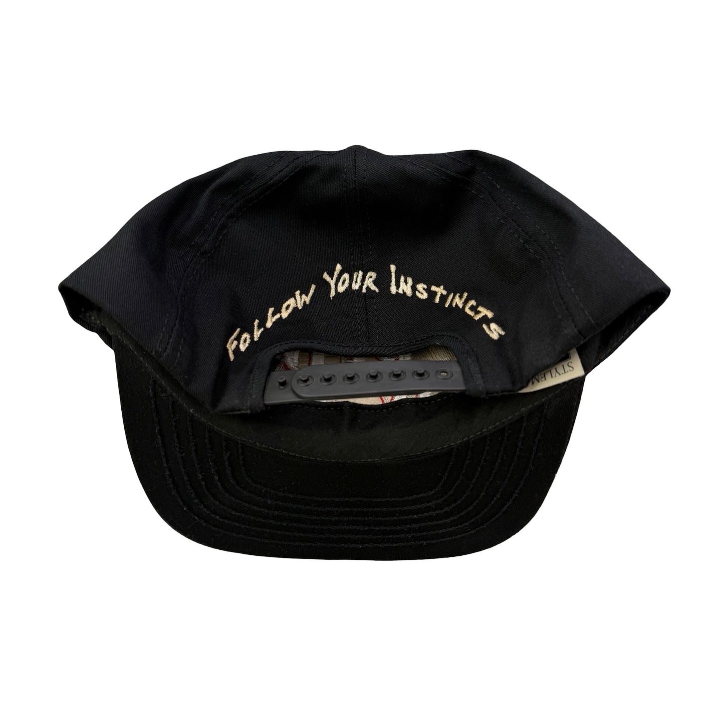 Vintage 90s Red Wolf Lager Beer Promo Hat
