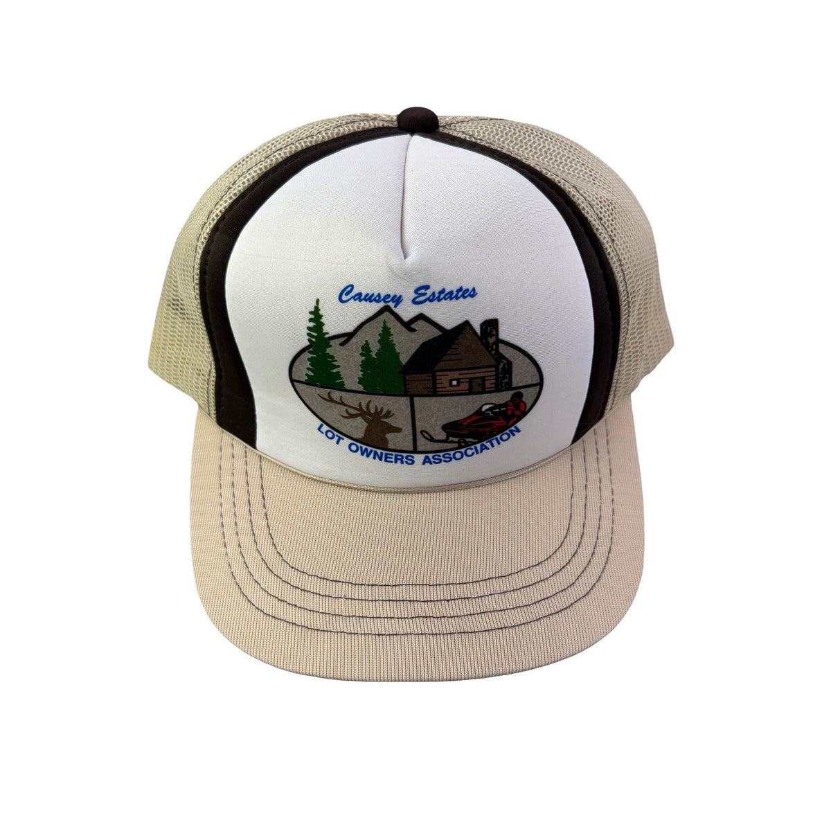 Vintage 90s Causey Estates Trucker Hat