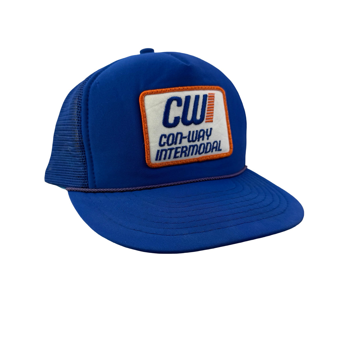 Vintage 90s CWI Conway Inter Modal Trucker Hat