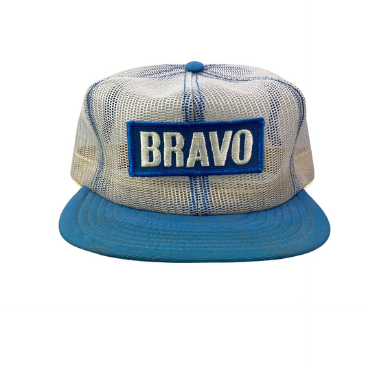 Vintage 70s Bravo AG Farm Farmer Farming Trucker Hat