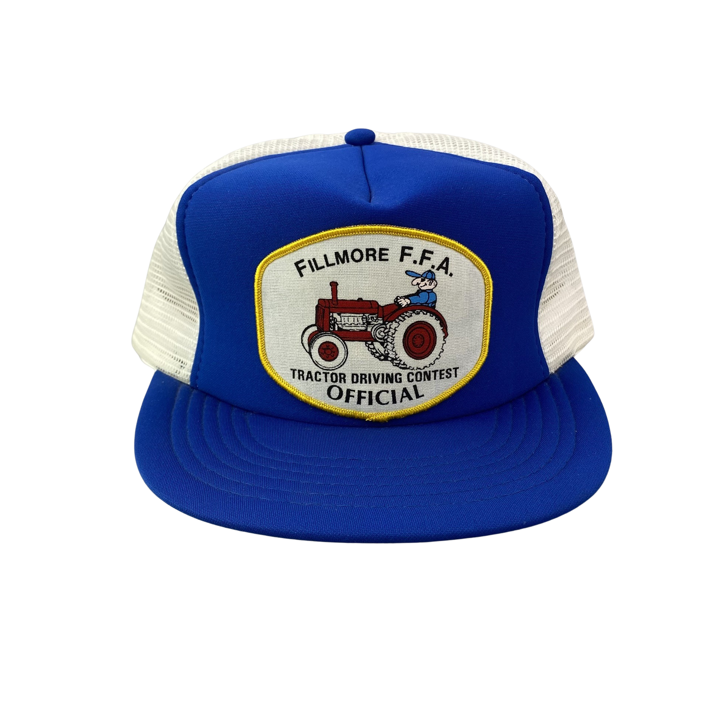 Vintage Trucker Hat - Fillmore FFA Tractor Driving Contest Official / Fillmore, California