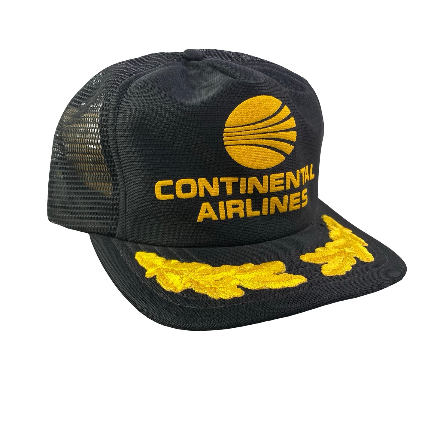 Vintage Continental Airlines Airplane Hat