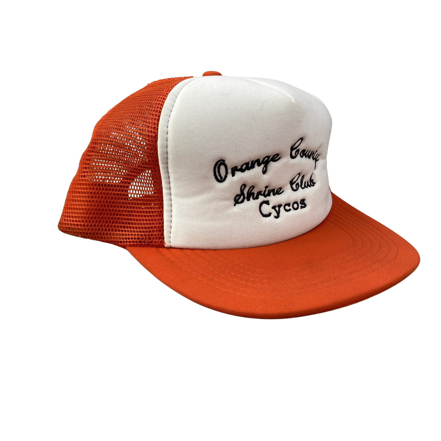 Vintage Orange County Shrine Club Cycos Trucker Hat