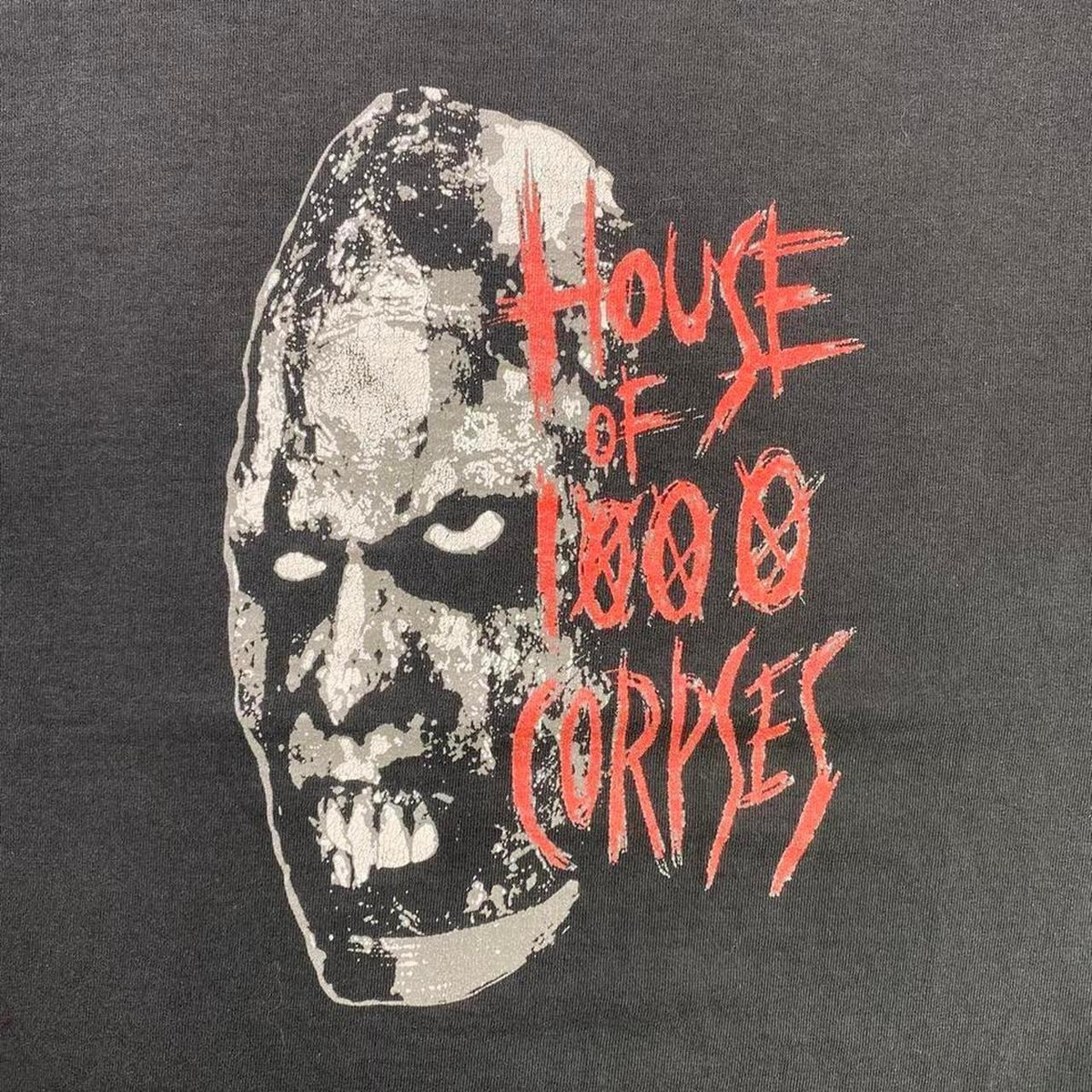 Vintage 2000s House of 1000 Corpses x Rob Zombie movie film crew shirt