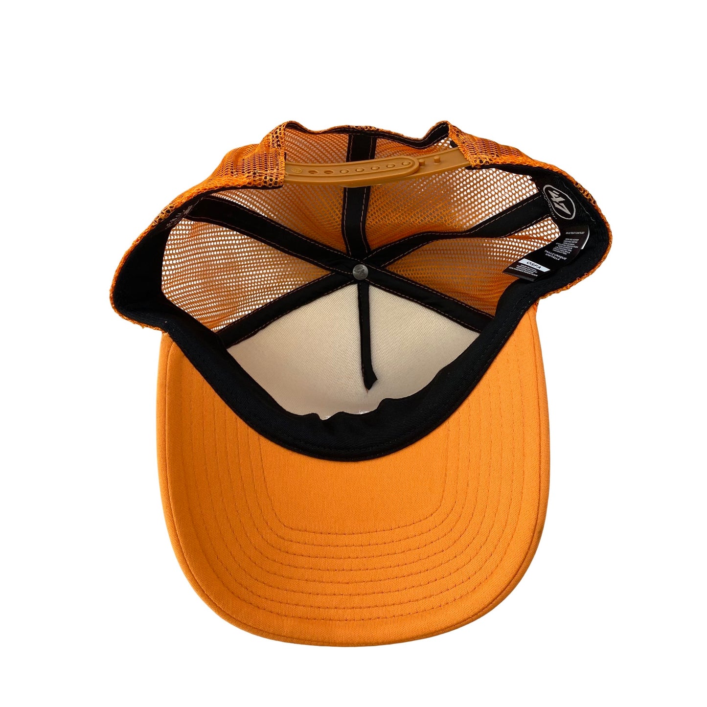 LA Dodgers Orange Trucker Hat