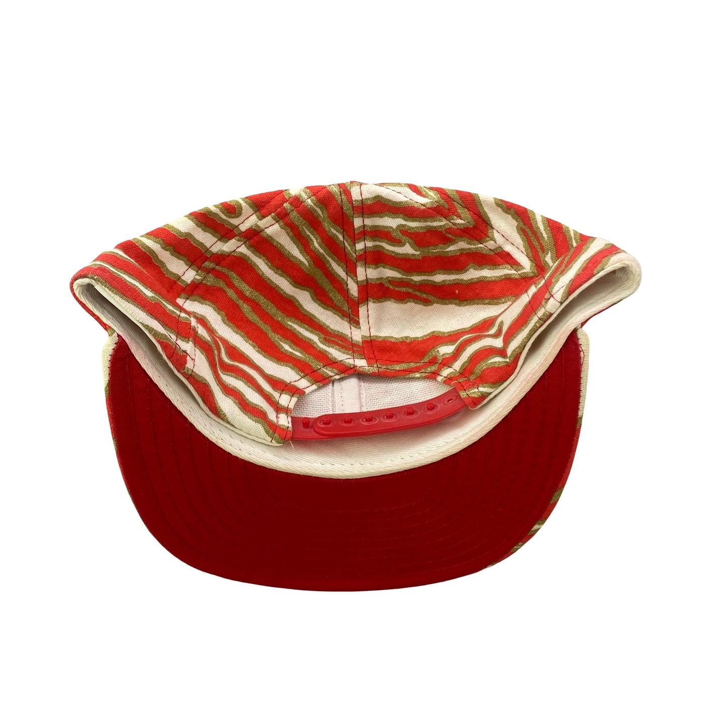 Vintage San Francisco 49ers Zubaz Zebra Stripes Hat