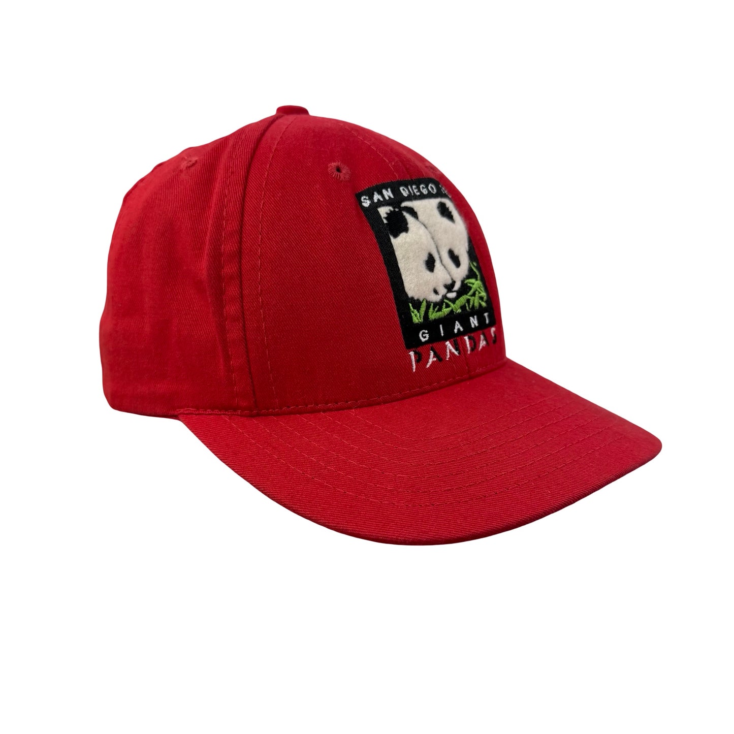 Vintage 90s San Diego Zoo Panda Bear Hat