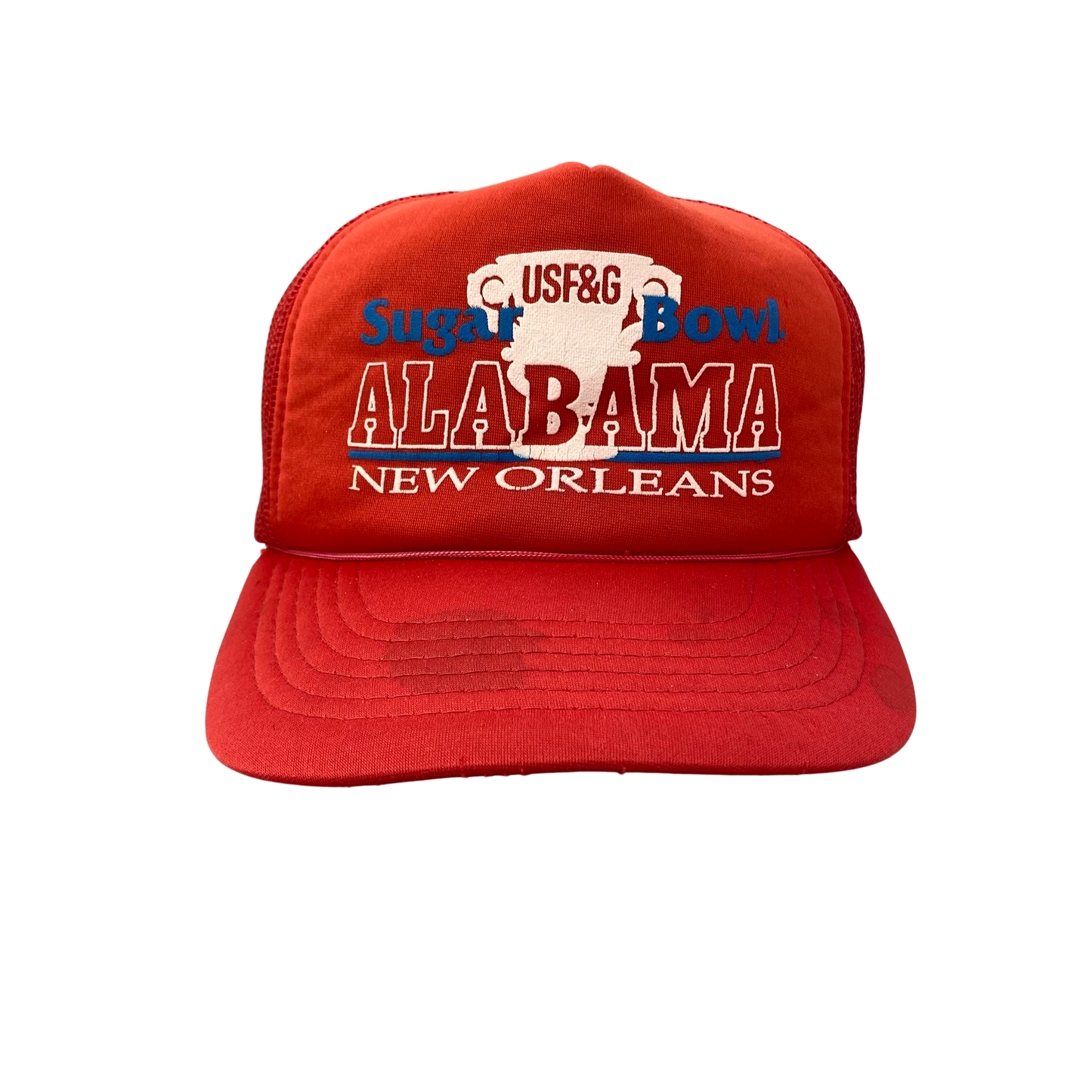 Vintage 90s Alabama Crimson Tide College Football - Sugar Bowl Game Hat