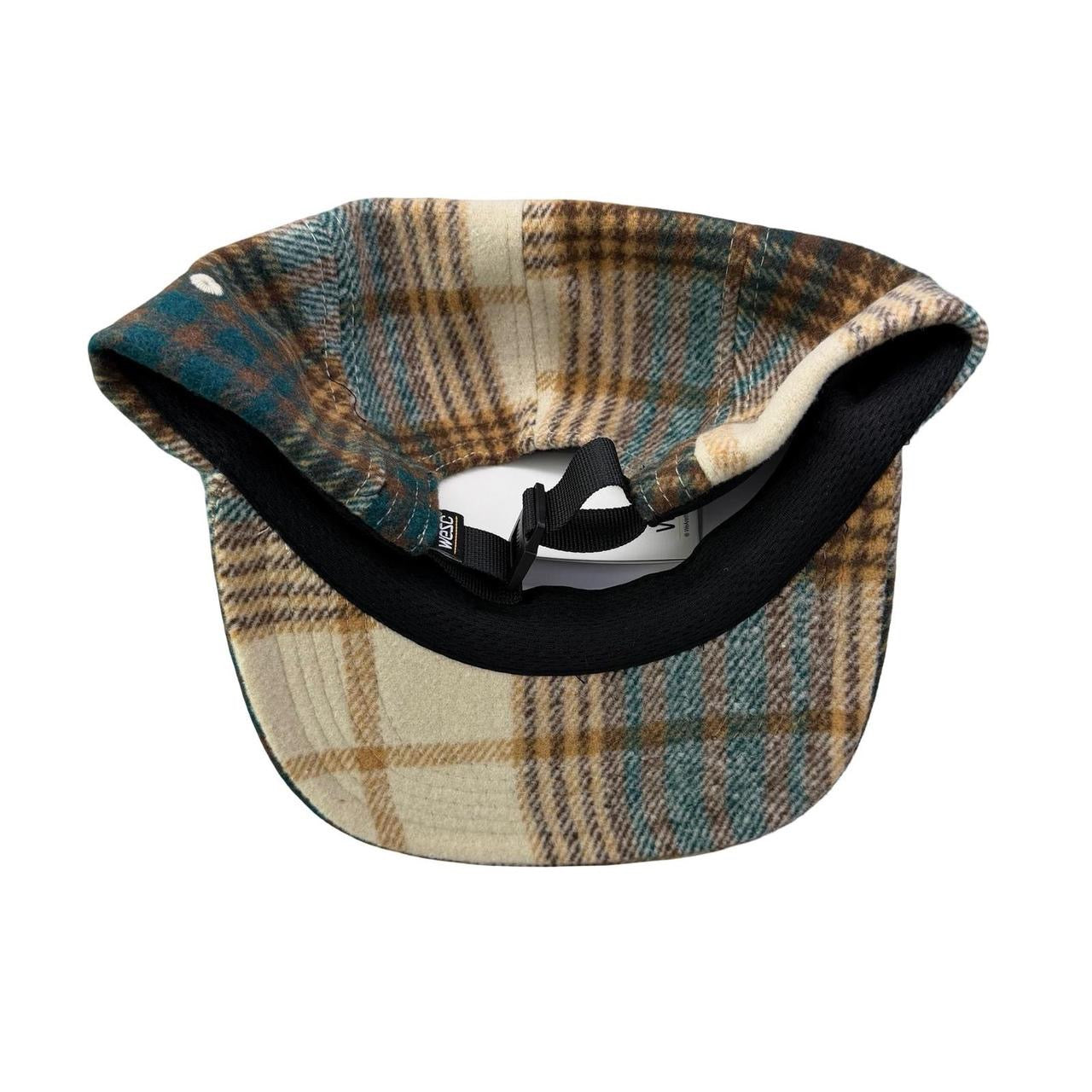 WESC We Are the Superlative Conspiracy 5 panel camper tweed Swedish hat