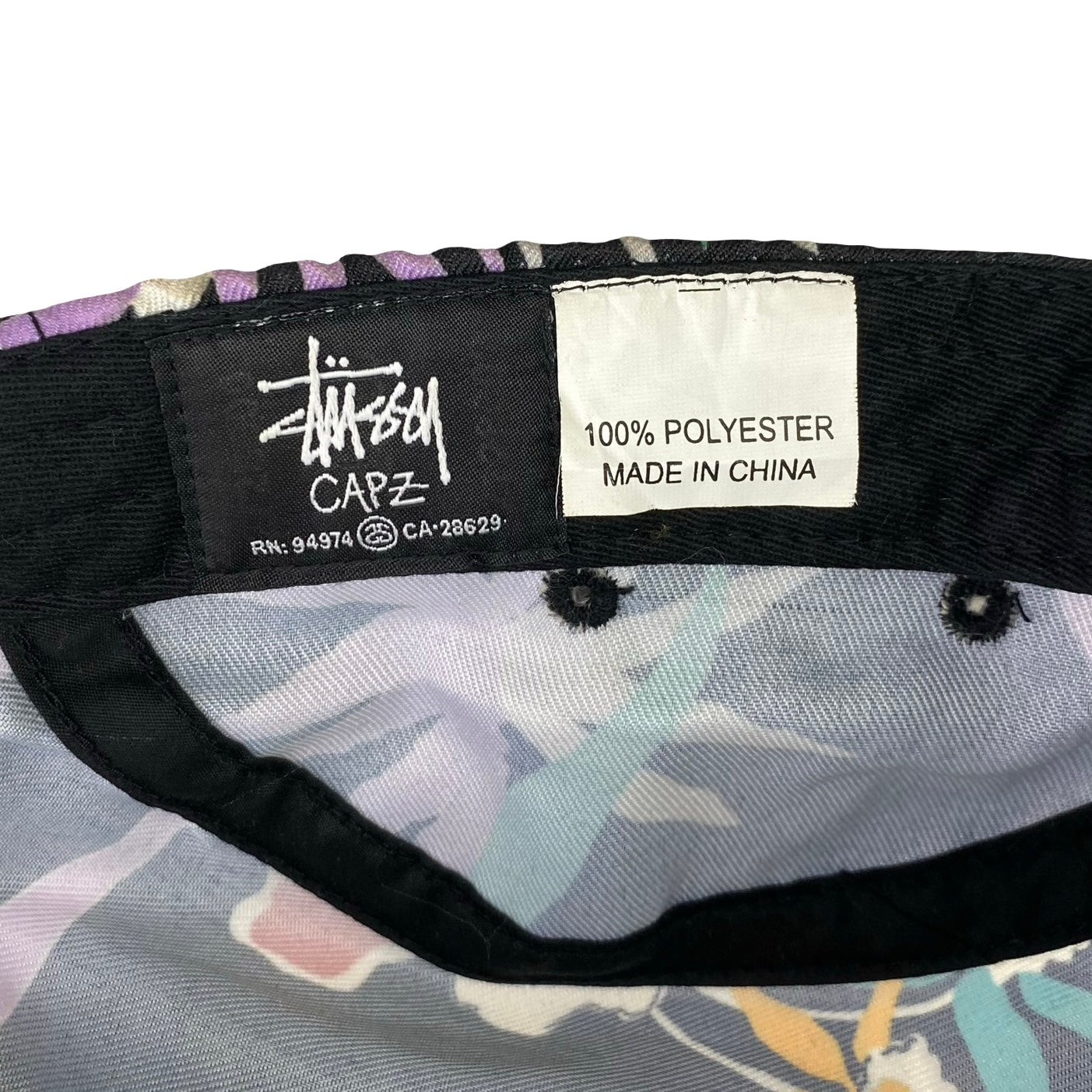 Stussy Capz Floral Camper Hat