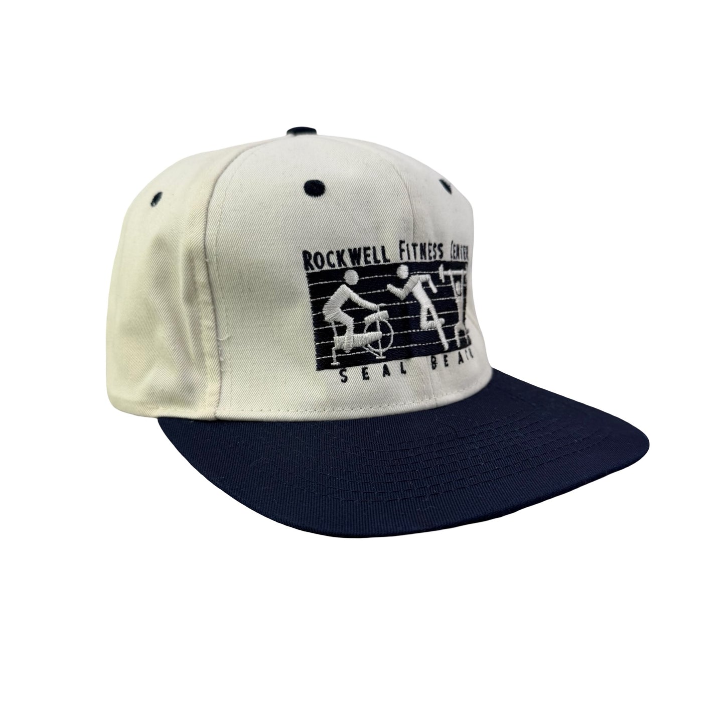 Vintage 90s Seal Beach Rockwell Fitness Center Hat