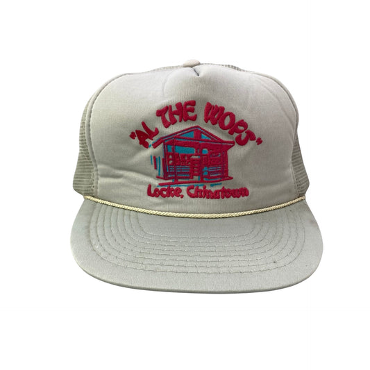 Vintage 90s Al The Wops Locke Chinatown Trucker Hat