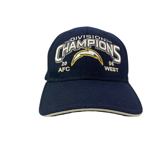 2000s 2006 San Diego Chargers Champions Football Hat