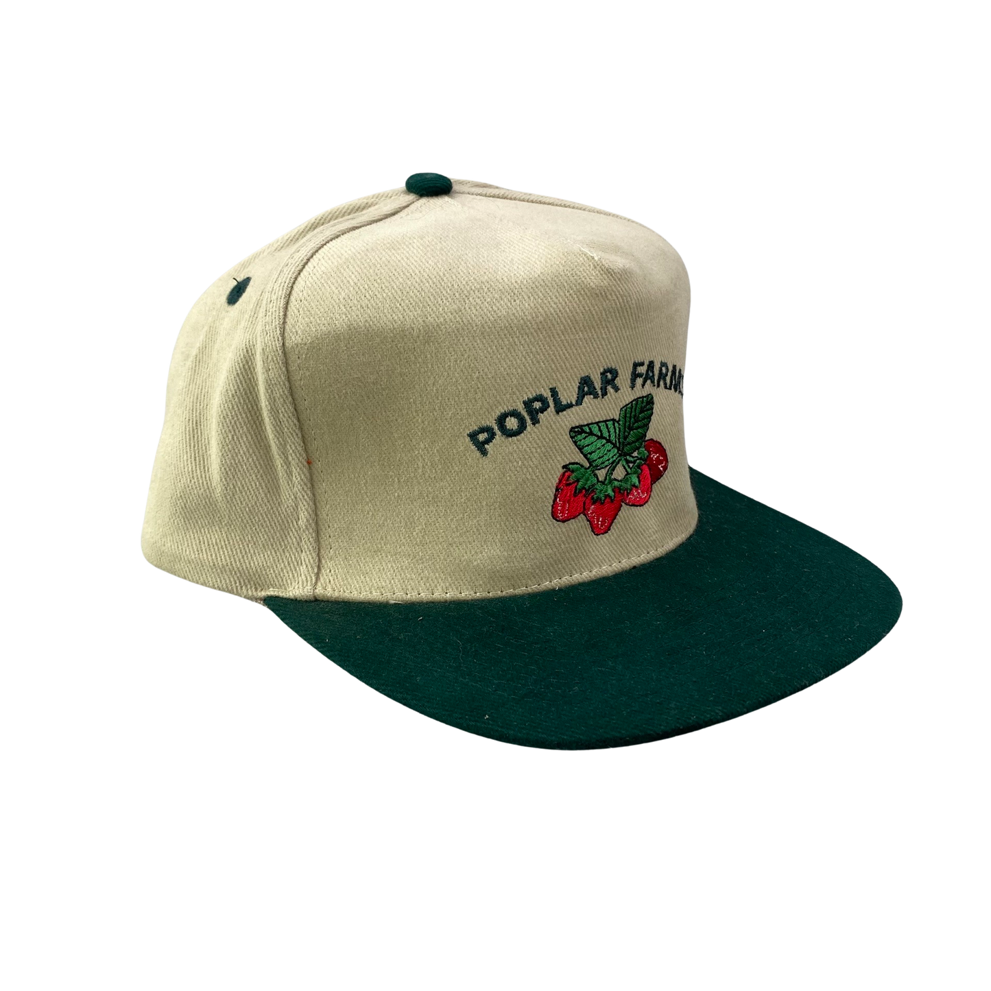 Vintage 90s Hat - Poplar Farms - A