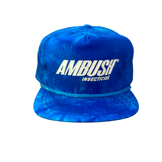 Vintage 90s Cord Rope Hat - Ambush Insecticide