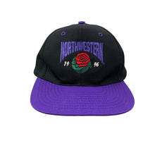 Load image into Gallery viewer, Vintage 90s - 1996 Northwestern College Football Rose Bowl Hat
