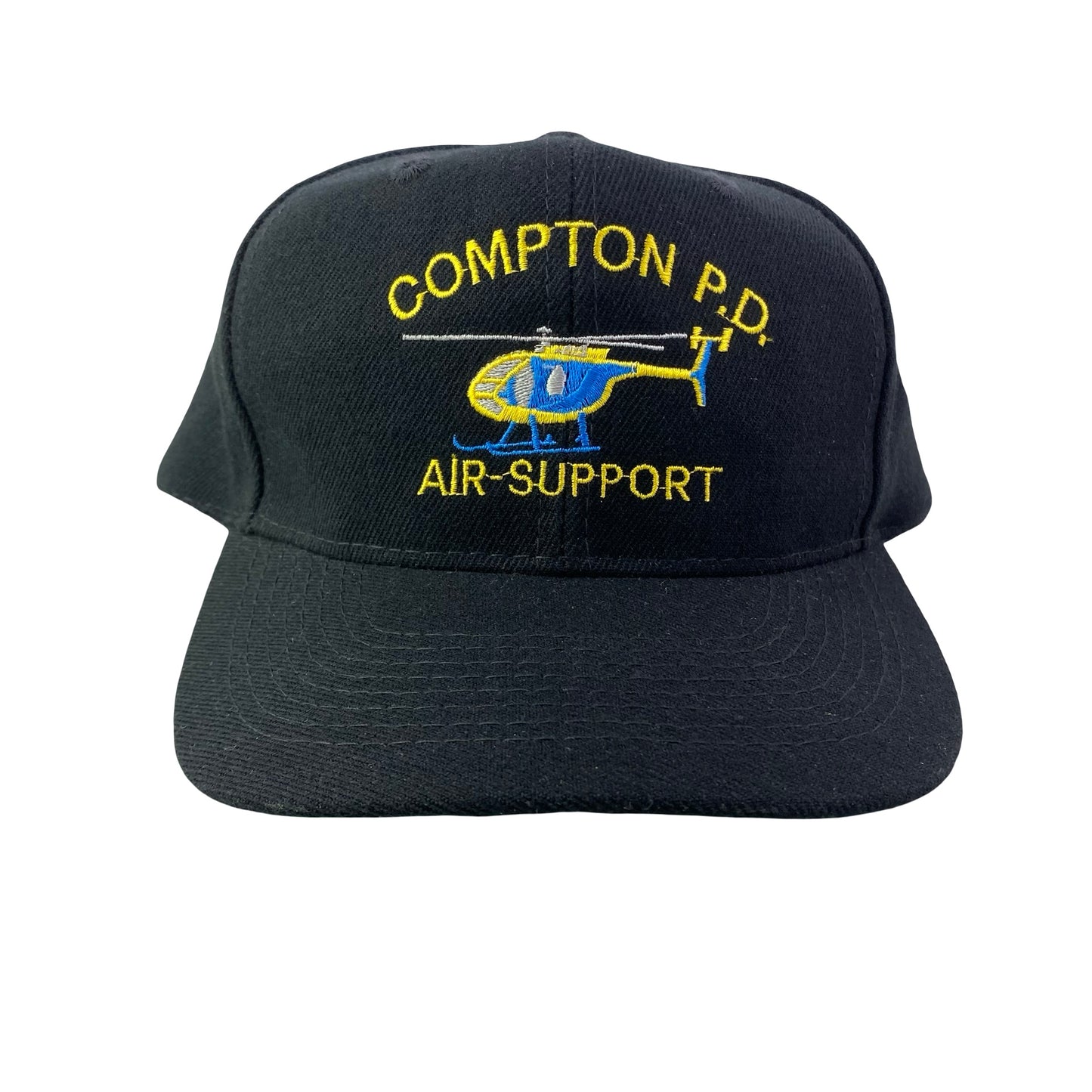 Vintage Compton Police Department x LA Los Angeles Air Support Helicopter Hat