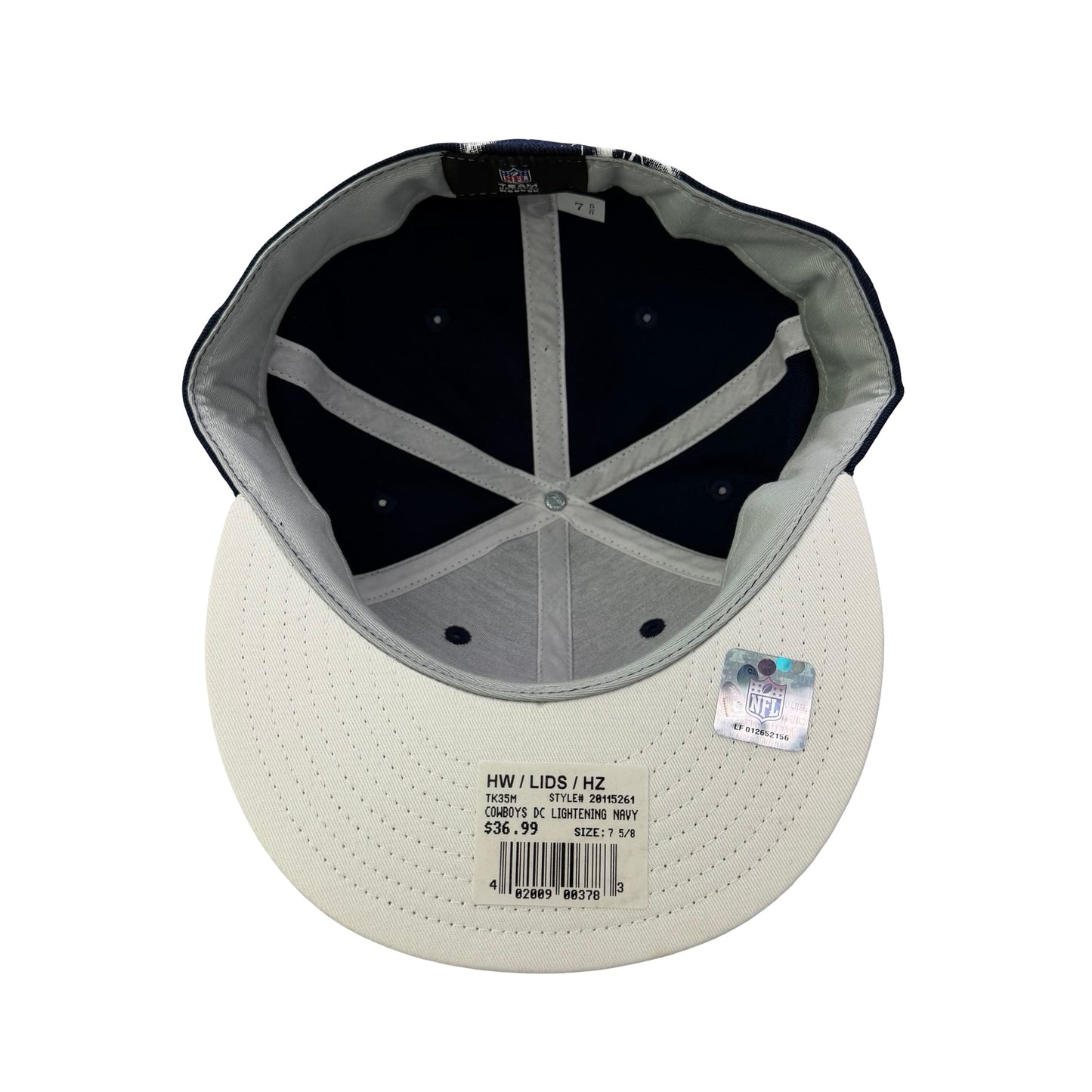 Dallas Cowboys Thunder Fitted Hat