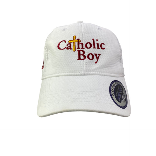 2018 Catholic Boy Horse Racing Dad Hat - A