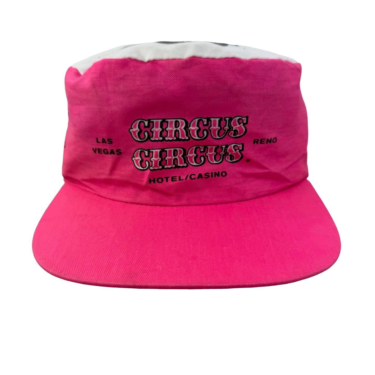 Vintage Circus Circus painters cap hat - B