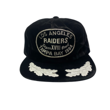 Load image into Gallery viewer, Vintage 80s 1984 Los Angeles (LA) Raiders Super Bowl Hat
