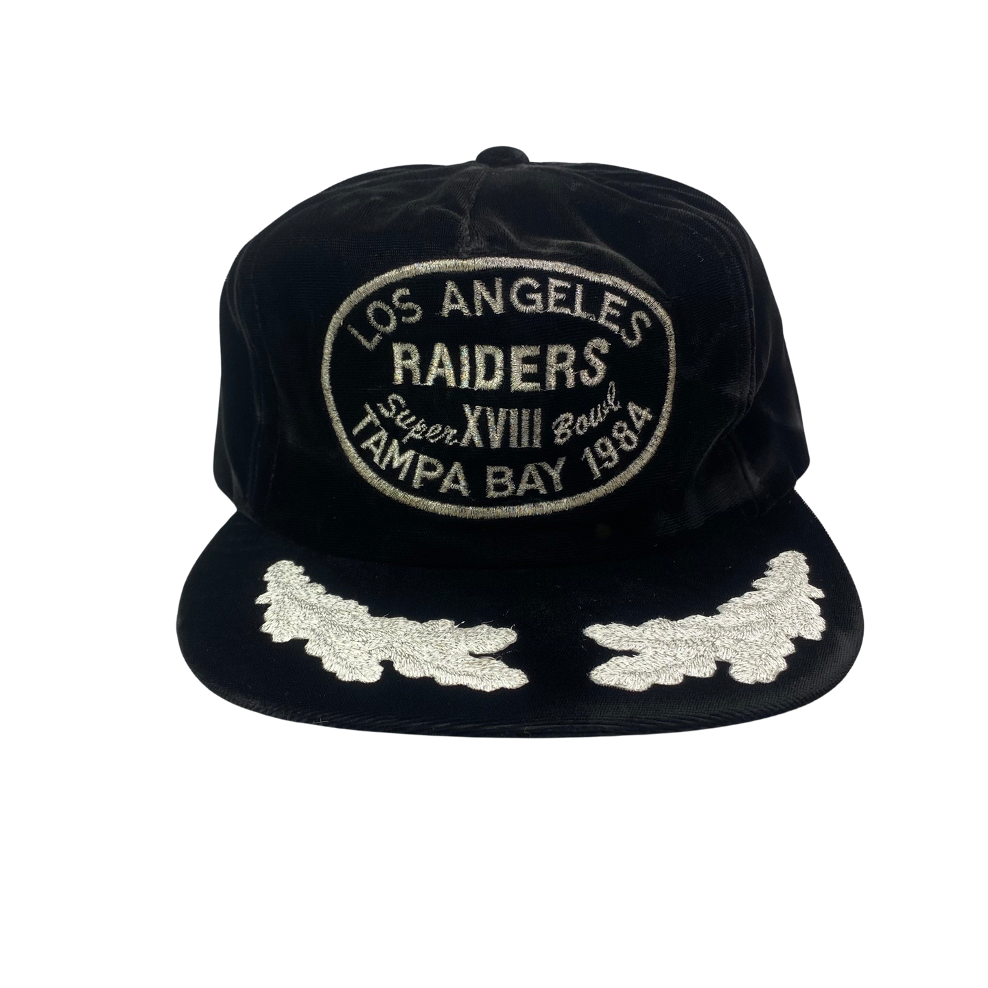 Vintage 80s 1984 Los Angeles (LA) Raiders Super Bowl Hat