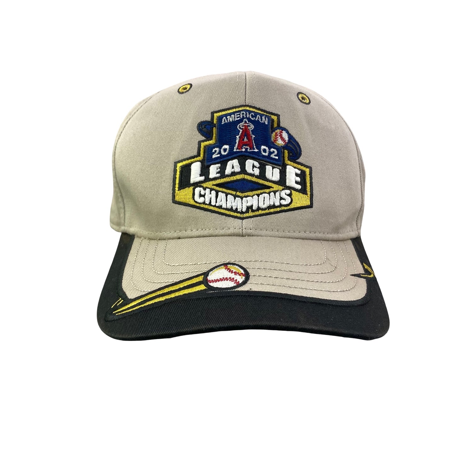 Vintage 2002 Anaheim Angels American League Champions Hat