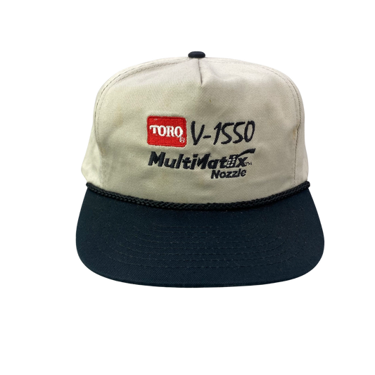 Vintage 90s Hat - Toro V-1550 Multimatix Nozzle